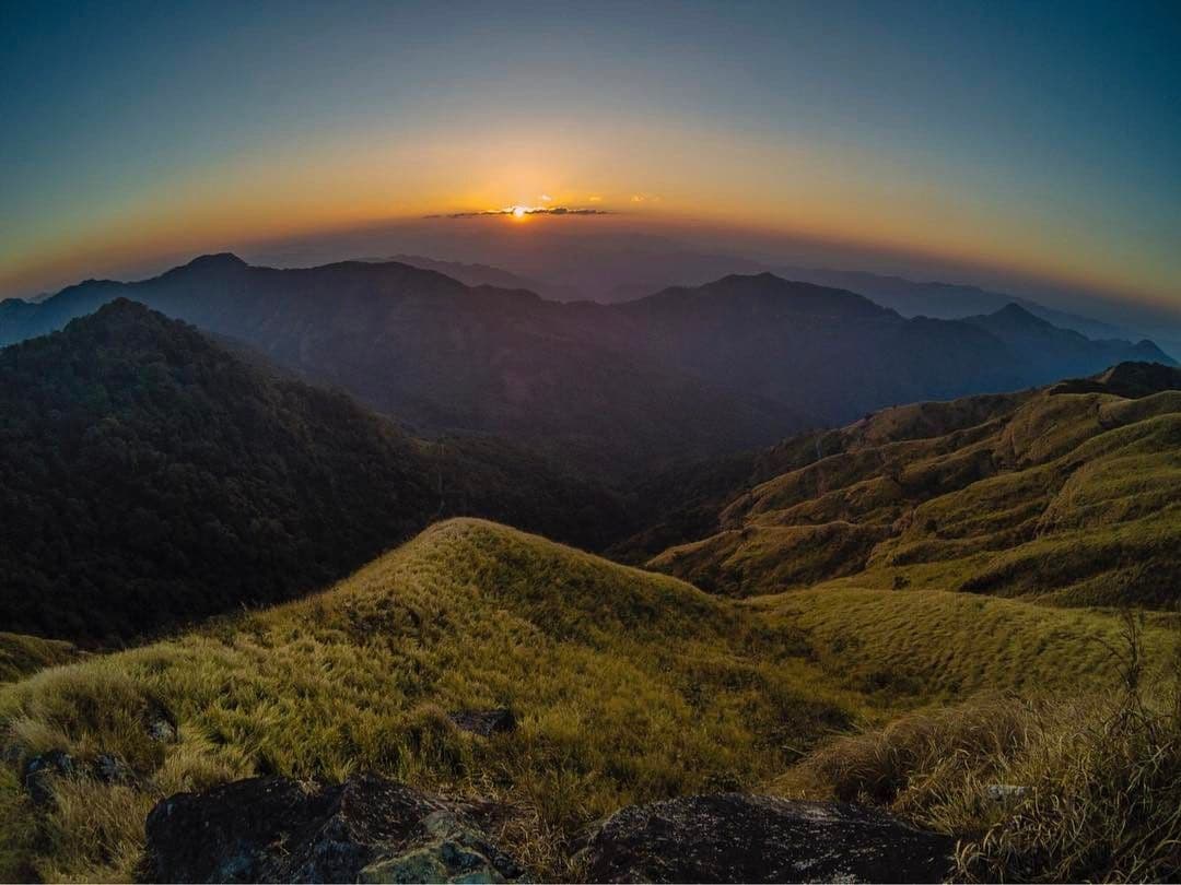 Aizawl Ridge and Reiek Tlang photo 2